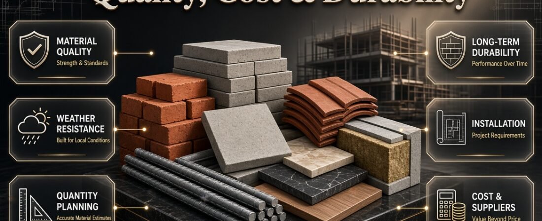 How to Choose Building Materials