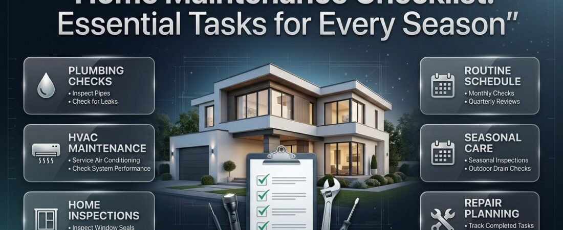 Home Maintenance Checklist