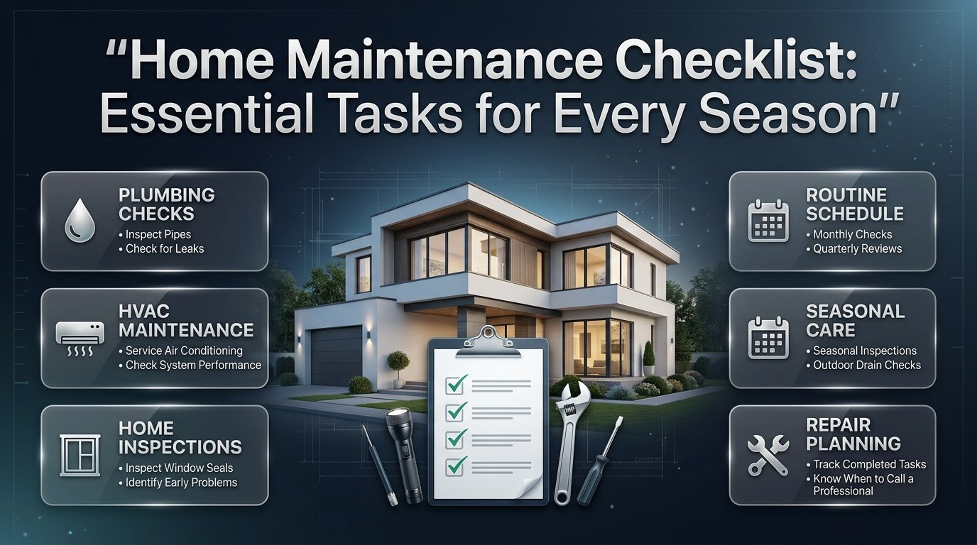 Home Maintenance Checklist